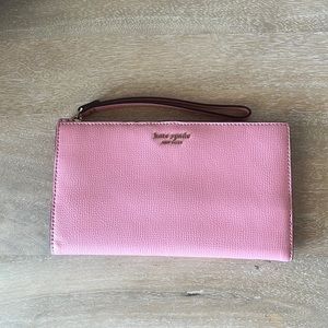 Kate Spade Pink Wristlet Wallet